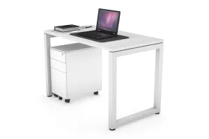 Quadro Loop Legs Office Desk [1000L x 600W]