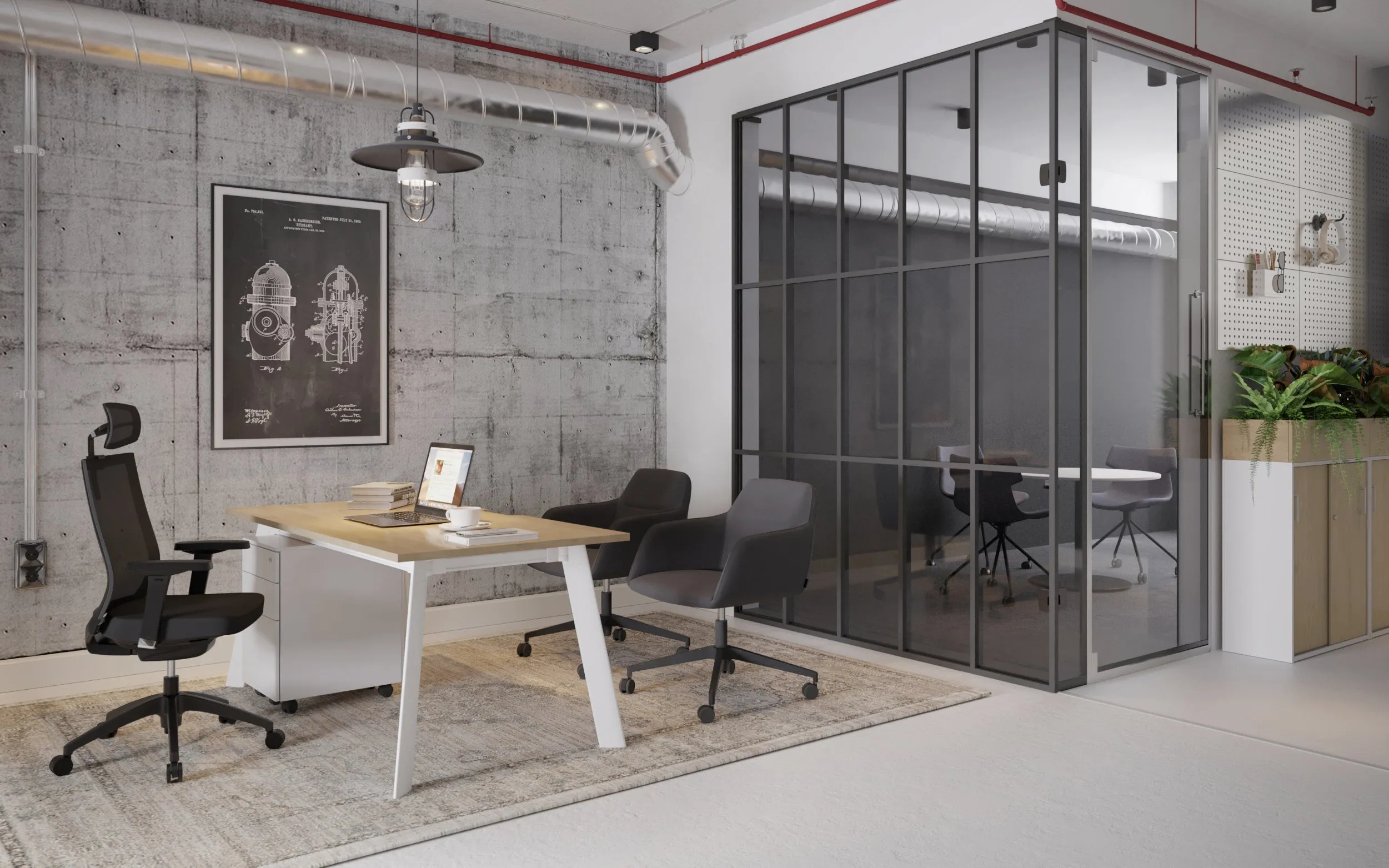Switch Executive Desk [1200L x 700W]